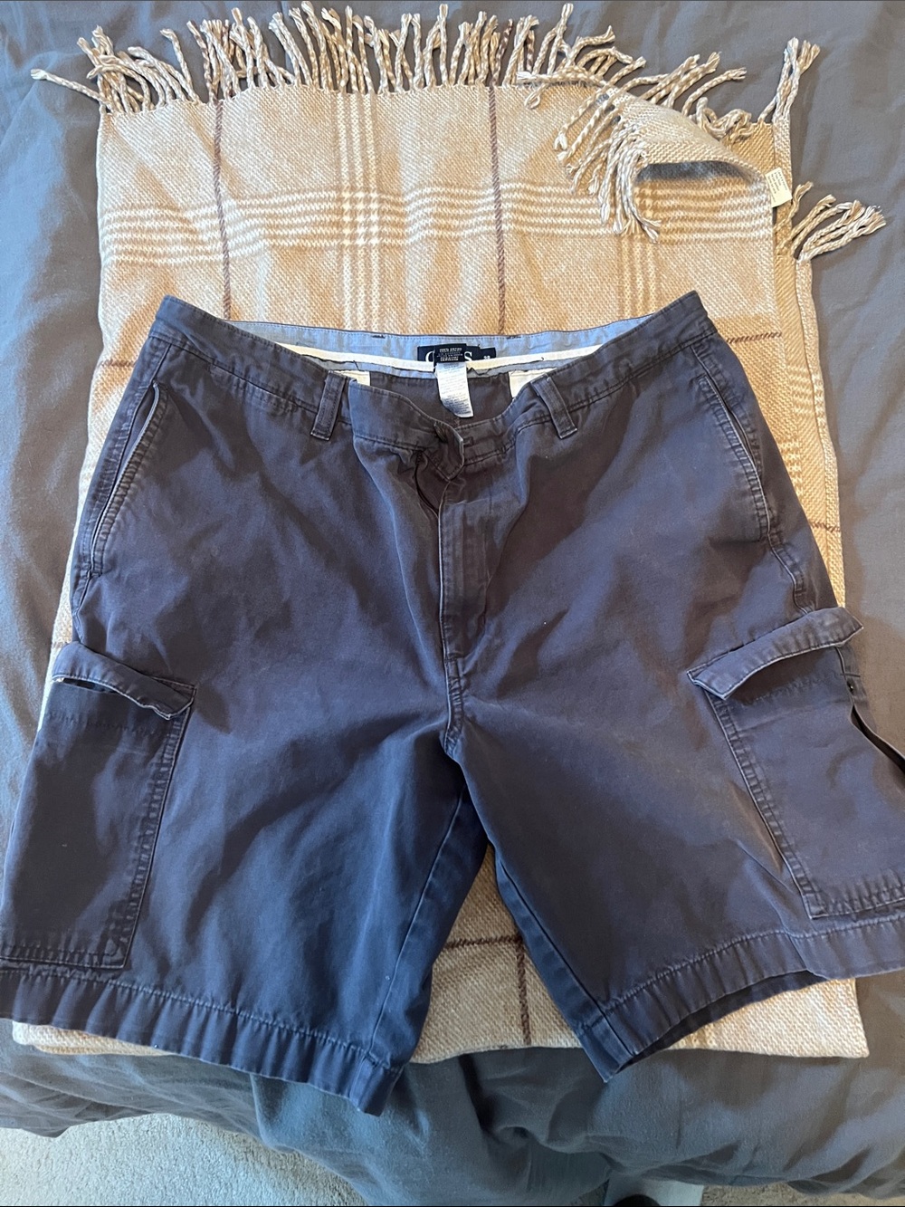Chaps Men's Cargo Shorts - Gray